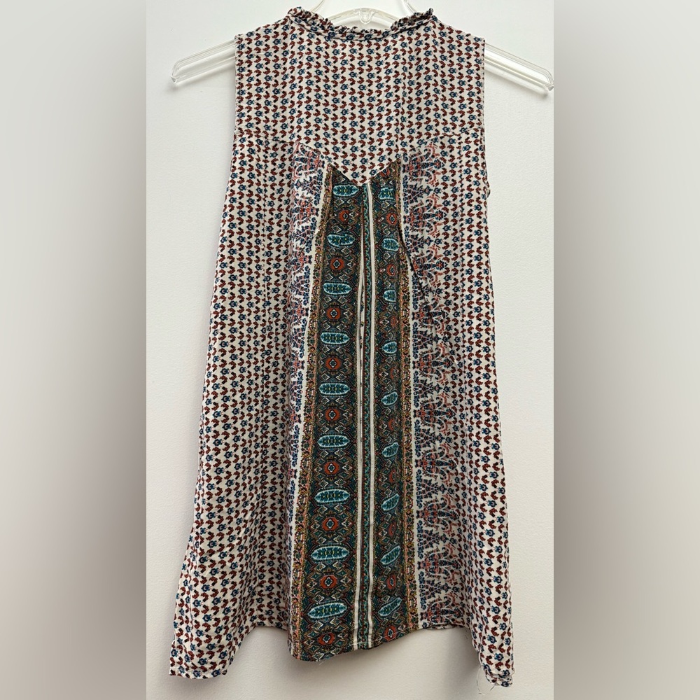 Umgee Multicolor Patterned Tunic/Dress - Picture 6 of 7